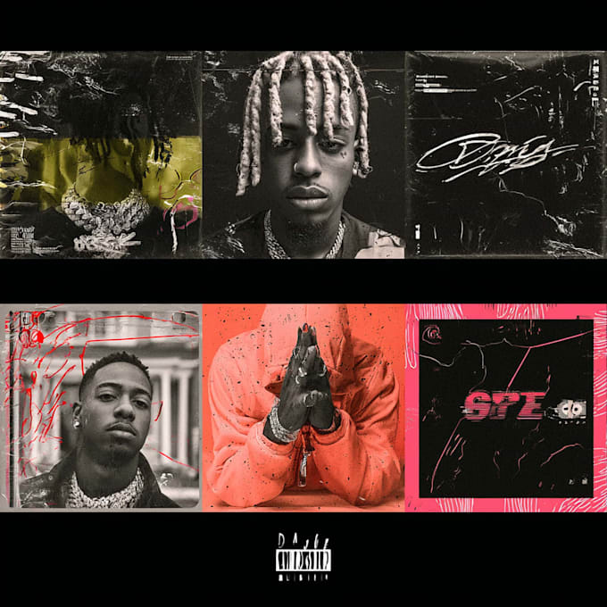 design a mixtape cover or album cover