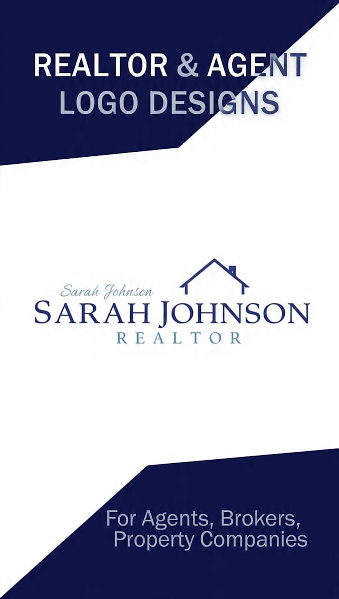 design modern real estate and property logo branding