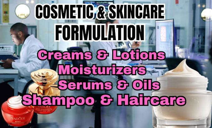 develop professional cosmetic formulations for your beauty brand