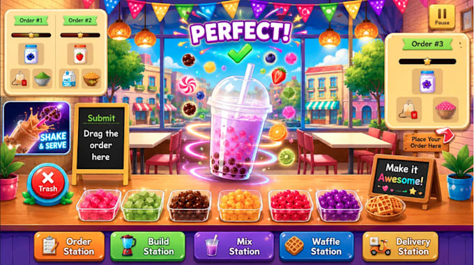 make professional game icons and screenshots for app stores
