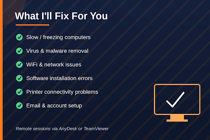 provide remote IT technical support and troubleshooting
