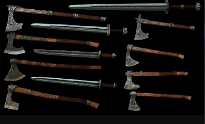 create custom mod script weapons and 3d assets for skyrim