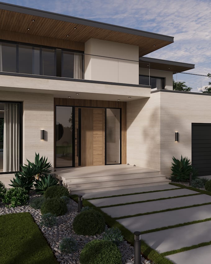 create photorealistic 3d exterior renderings
