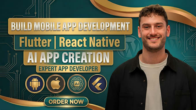 build mobile app development app developer flutter react native ai app creation