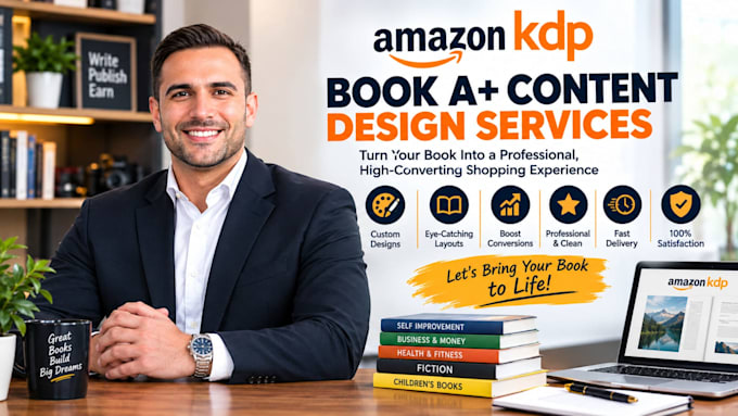 design professional amazon KDP