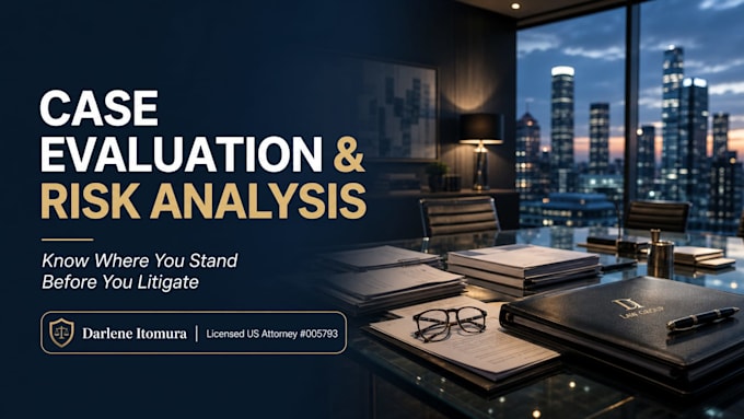 prepare a comprehensive legal case evaluation and risk analysis