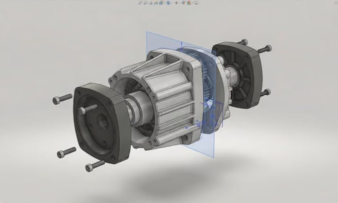 create 3d cad model for cnc machine, reverse engineering dfm parts and 3d print