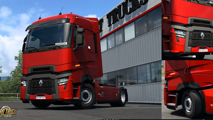 create high 3d quality ets 2 and ats skin and trucks, ets trailer, ats map