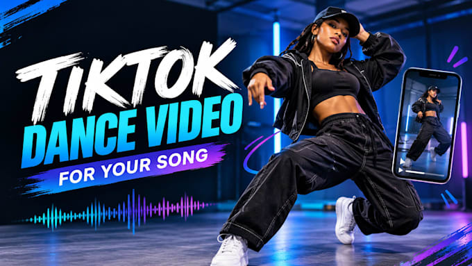 create a tiktok dance video for your song