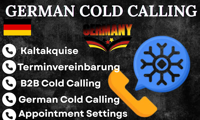 german b2b cold calling for dach appointment setting, german virtual assistant