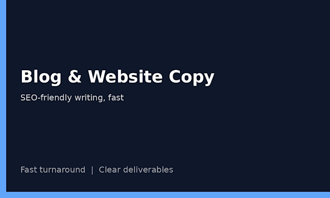 do market research, web research, and a clear brief