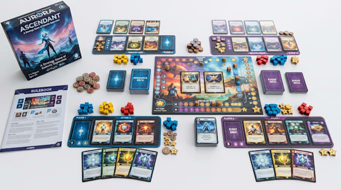 design card game design, board game design, board game development