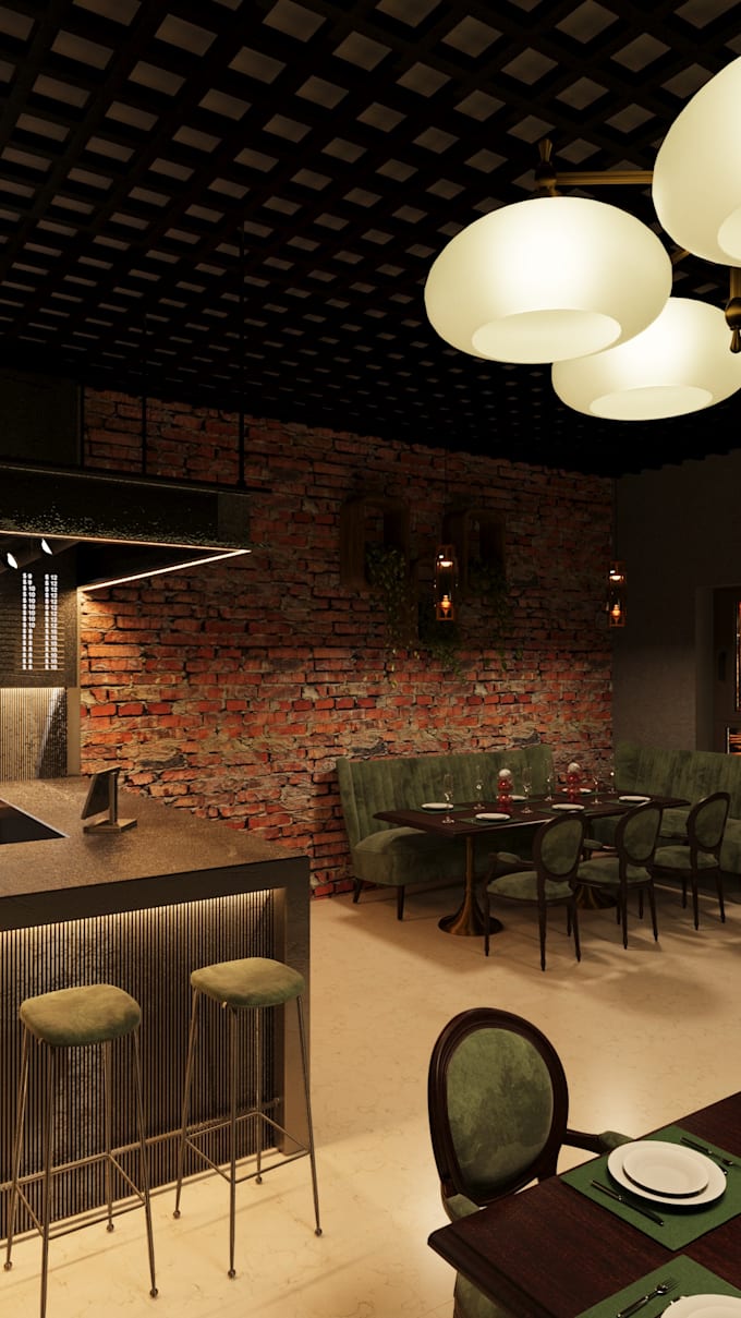 3d interior visualization, 3ds max, corona render