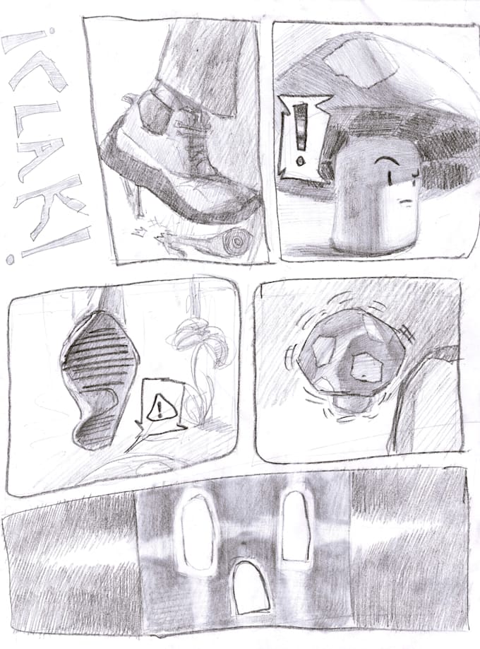 create a comic or manga panels for you