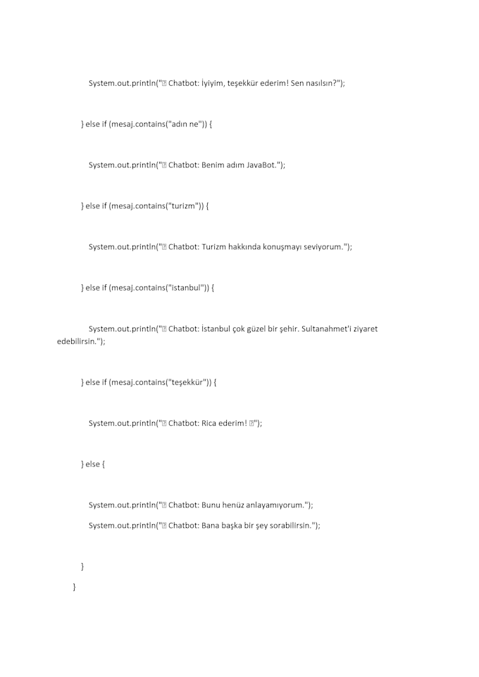 write a ai code for u