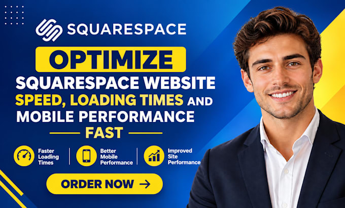 optimize squarespace website speed, loading times and mobile performance fast