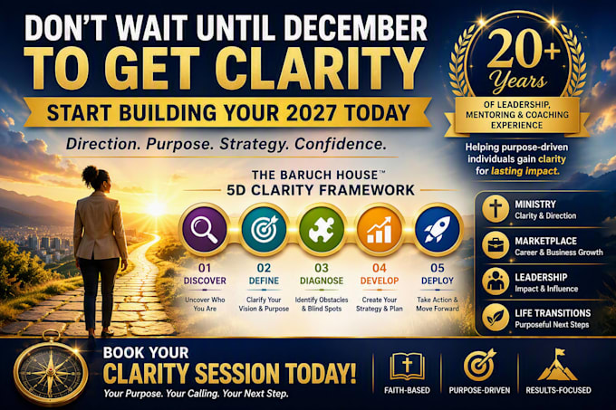 help you gain clarity on your purpose, calling, and next steps
