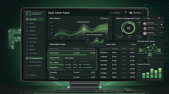 build custom ai saas, web apps, and ai powered platforms