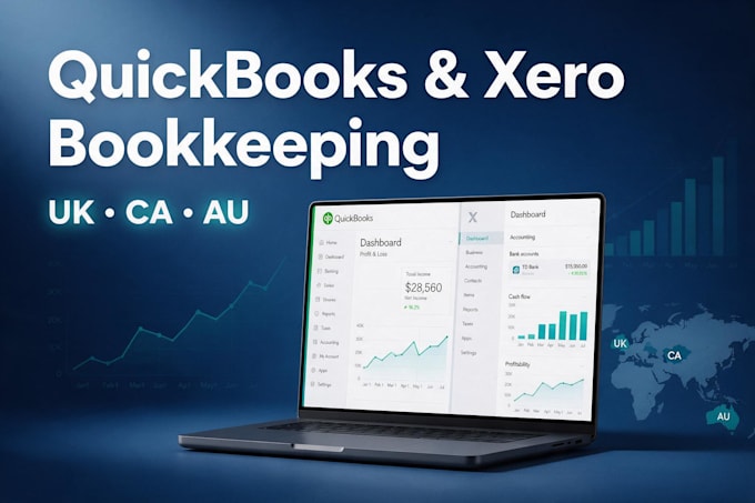 provide quickbooks online bookkeeping and consulting services