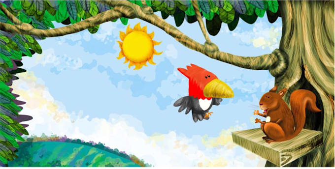 design professional children book characters and model sheets