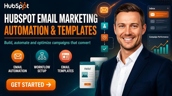 setup hubspot email marketing automation and templates