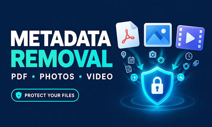 remove metadata from PDF, office, image, audio, and video files