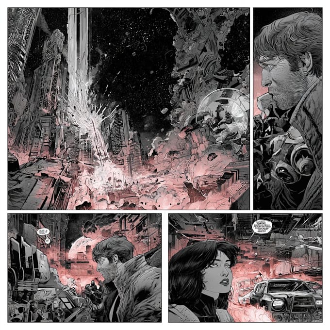do comic pages illustration comic book page nsfw