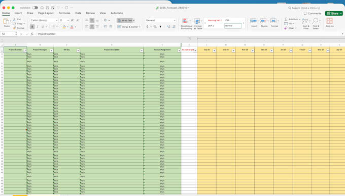 analyze your project budget, costs, forecasting, and financial performance