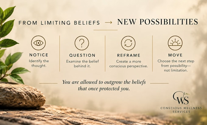 help you overcome limiting beliefs and shift your mindset
