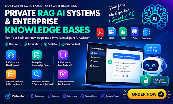 build private rag ai systems and enterprise knowledge bases private ai