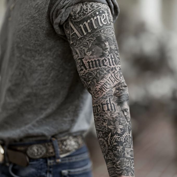 make a traditional japanese irezumi tattoo