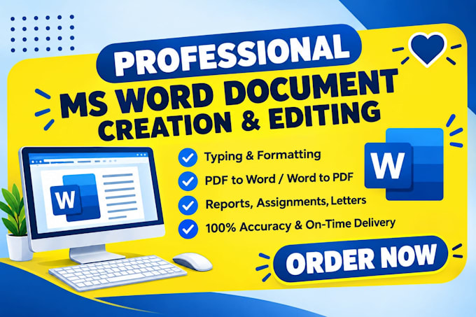 be your microsoft word expert for ms word documents formatting
