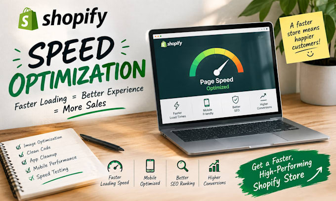 do shopify speed optimization and increase store speed
