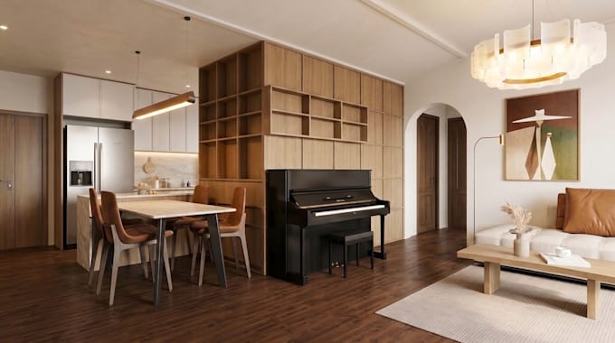 design interiors and render high quality images