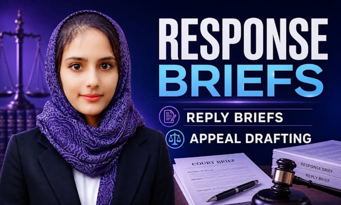 draft appellate briefs, appeal responses, reply briefs and writ petitions