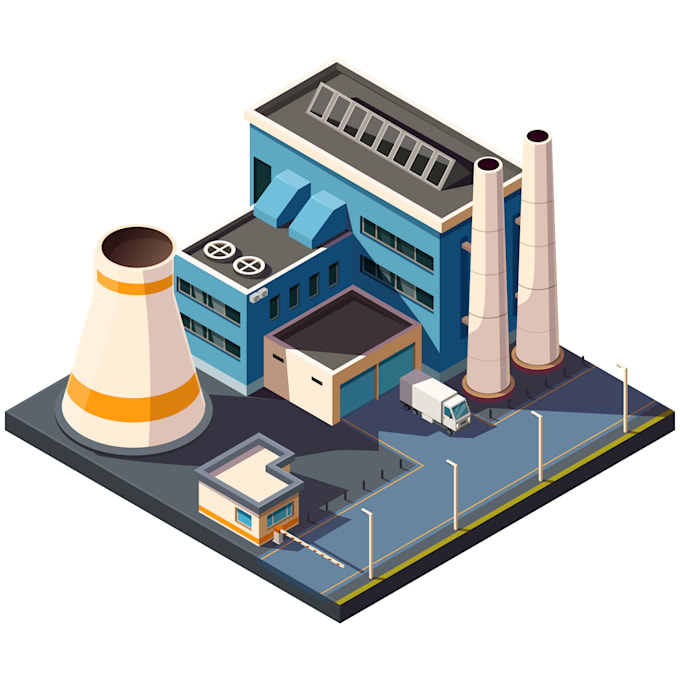 high quality isometric vector illustration