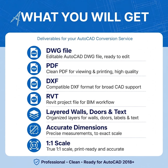 convert blueprint pdf to editable autocad dwg file fast