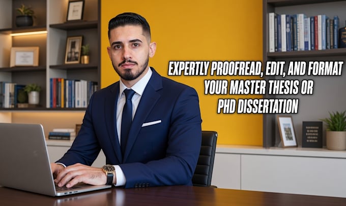 expertly proofread edit and format your master thesis phd dissertation