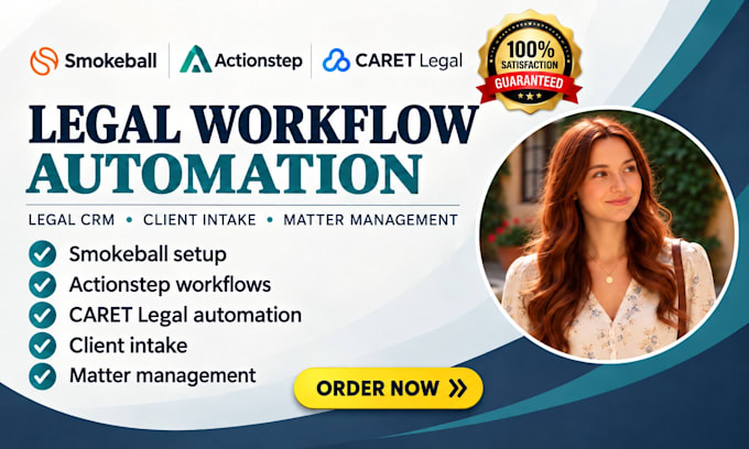 setup smokeball actionstep caret legal crm client intake automation