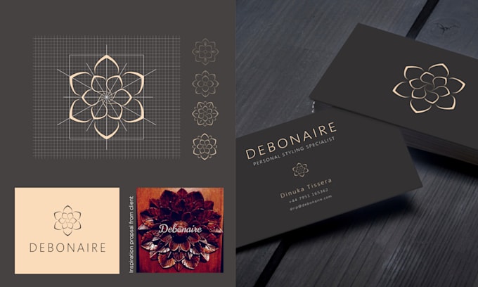 create a professional brand identity and visual direction