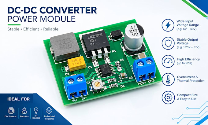 design power electronics, high power pcb, smps, dc dc converter and power supply