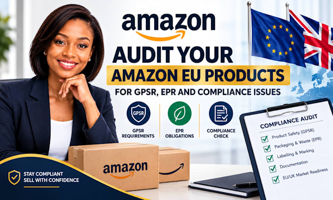 audit your amazon eu products for gpsr epr and compliance issues
