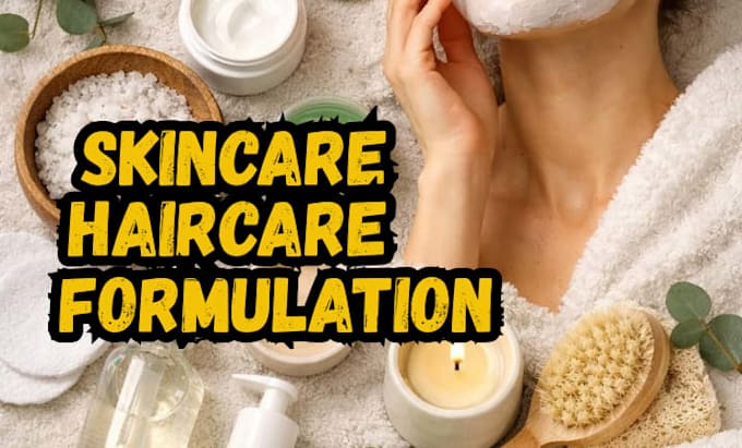 skincare formulation, haircare formulation, cosmetic formulation