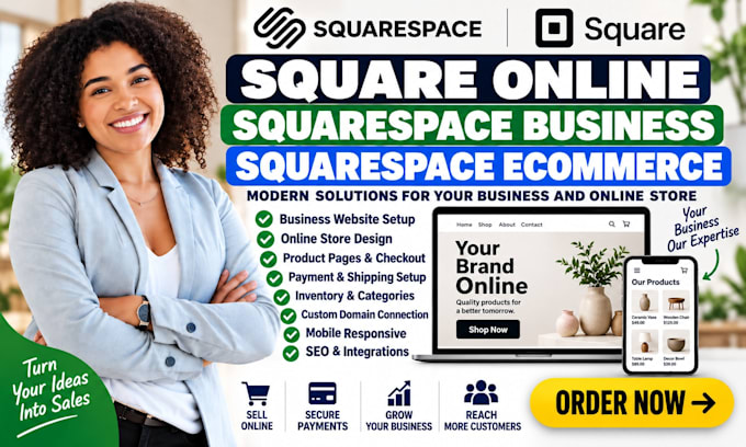 build square online squarespace business website squarespace ecommerce store