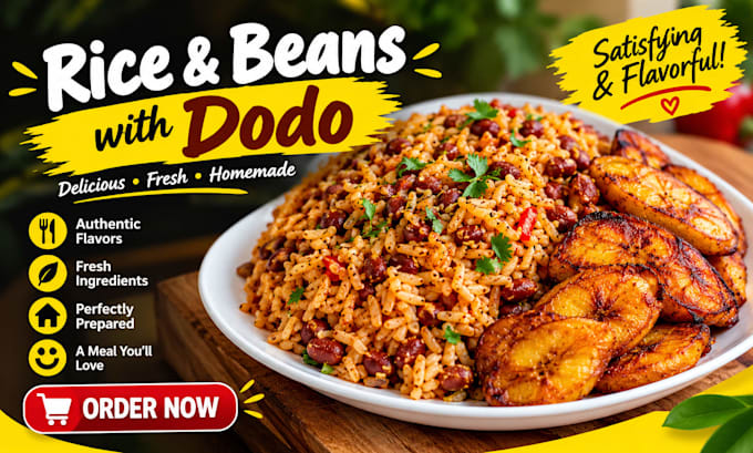 cook delicious rice and beans with dodo and authenti