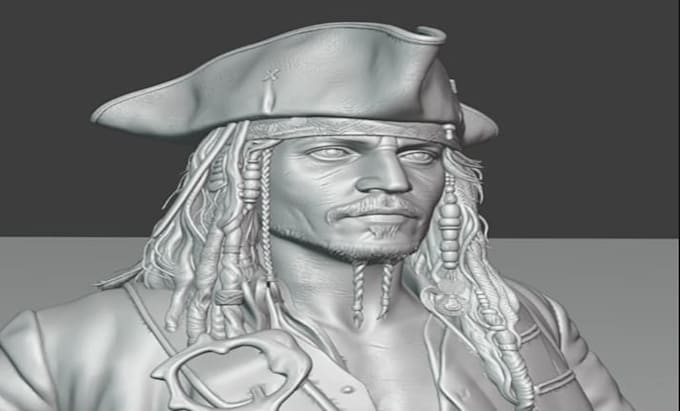 do custom 3d character sculptures and stl models for printing
