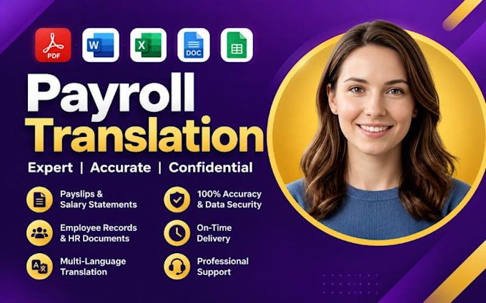translate payroll documents payslips employee records hr paperwork
