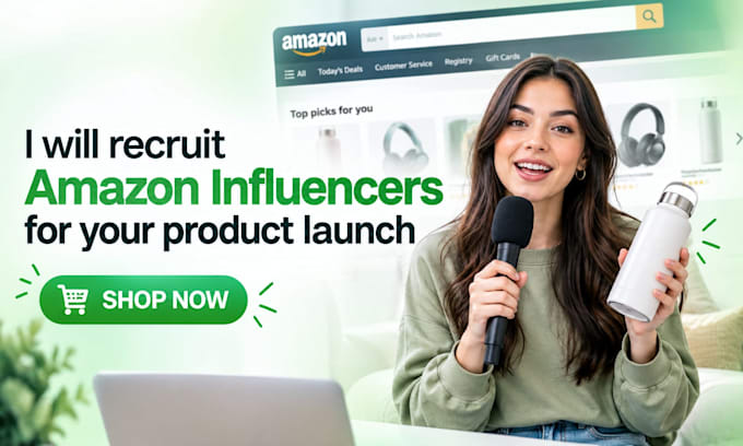 recruit amazon influencers for your product launch