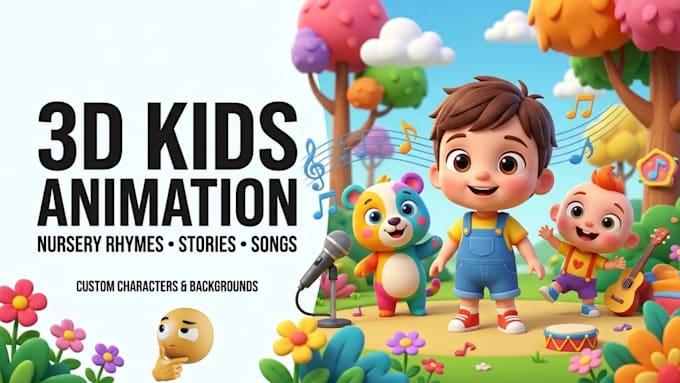 do 3d kids animations