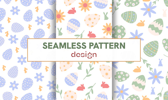 create unique seamless pattern for printing